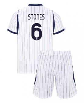 Inter Milan John Stones #6 Maglia Gara Trasferta Repliche 2026-27 Bambino Maniche Corte Inter Milan John Stones #6 Maglia Gara Trasferta Repliche 2026-27 Bambino Maniche Corte